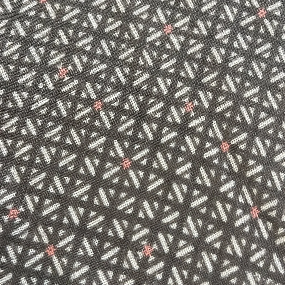 Kids Patterned Scarf - Gray and Pink